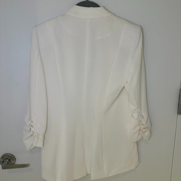 NWOT Cinq a Sept Khloe Blazer, 0, White/Ivory - Picture 4 of 7